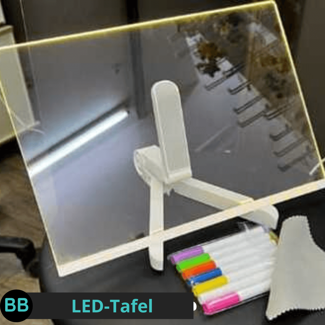 Acryl-LED-Tafel